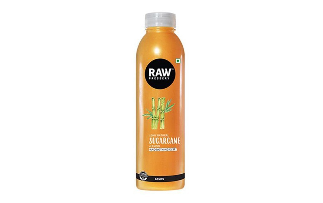 Raw Pressery Sugarcane + Lemon Juice   Bottle  1 litre